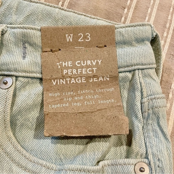 Madewell The Curvy Perfect Vintage Jean in Chesthunt Wash High Rise 23 NWT - Picture 7 of 15